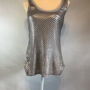 3/$25 Express size small p silver with embellish